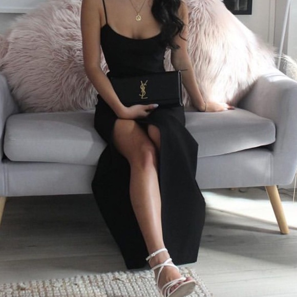 New in the Box! YSL Saint Laurent Monogram Kate Clutch Cavier Leather MSRP$1,450 - Picture 4 of 16